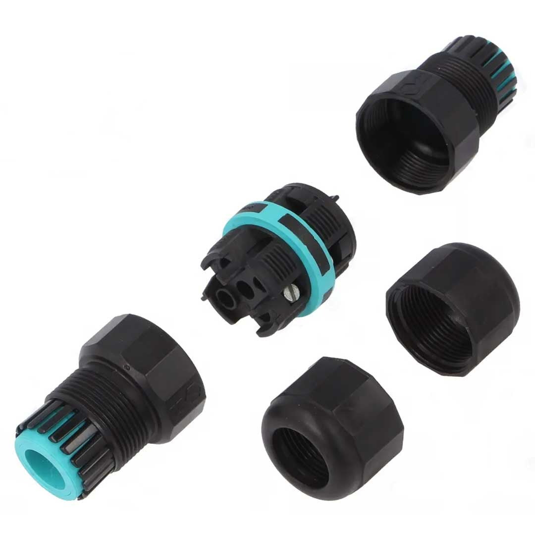 2 aderige kabelverbinder - schroefconnector - waterdicht IP68 - Premium 2 aderige kabelverbinder - schroefconnector - waterdicht IP68 - Premium